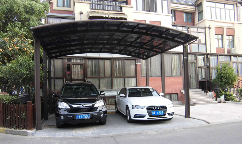 膜結構車棚與鋁合金車棚的最大區別！