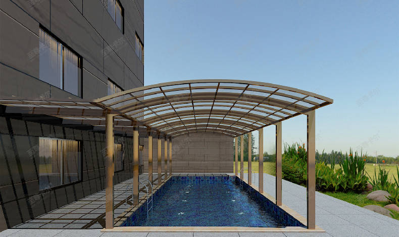 【效果圖】免費(fèi)測量設(shè)計(jì)（泳池棚）