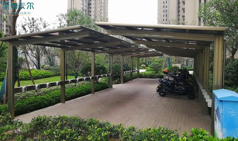 電動(dòng)車棚用什么材料？